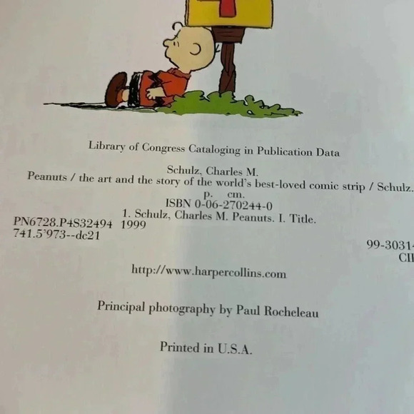 Peanuts:‎ A Golden Celebration -Hardcover-NEW - Picture 7 of 8